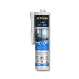 Silikon neutralny sanitarny Stalco Perfect S-64803