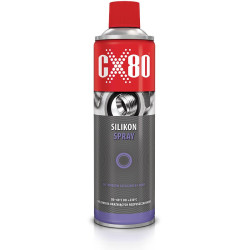 CX80 - SILIKON SPRAY 500ML NSFH1 Smar do tworzyw sztucznych i gumy