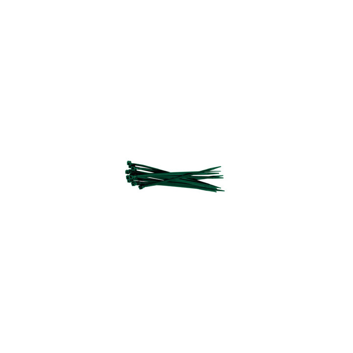 Opaska nylonowa zielona 4,8 × 250 mm Stalco Perfect