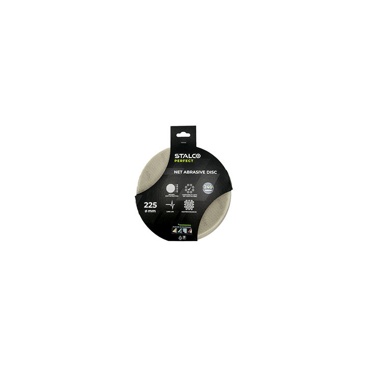 Krążek siatkowy na rzep ø150 mm P120 Stalco Perfect S065172340