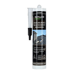 Uszczelniacz dekarski kauczukowy bezbarwny STALCO PERFECT 280 ml