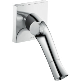 AX Starck Organic 2-uchwytowa bateria umywalkowa z wylewką 187 mm, ścienna, podtynkowa, Chrom