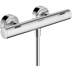 Hansgrohe Ecostat Fine Bateria prysznicowa, termostatyczna, natynkowa, Chrom