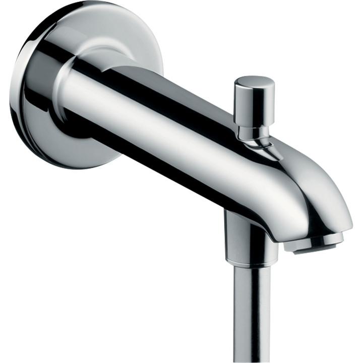 Hansgrohe Wylewka wannowa 22,8 cm z przełącznikiem, Chrom