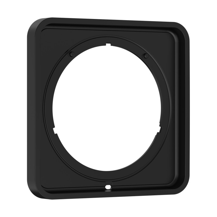 AX ShowerSelect ID Element przedłużający 5 mm, softsquare, Czarny Matowy