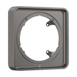 Axor ShowerSelect ID Element przedłużający 22 mm, softsquare, Czarny Chrom Szczotkowany
