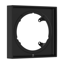 Axor ShowerSelect ID Element przedłużający 22 mm, kwadratowy, Czarny Matowy