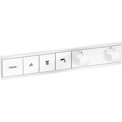 HG RainSelect Bateria termostatyczna do 3 odbiorników, podtynkowa, Biały Matowy