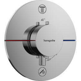 HG ShowerSelect Comfort S Bateria termostatyczna do 2 odbiorników, podtynkowa, Chrom