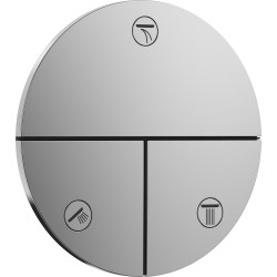 Hansgrohe ShowerSelect Comfort S Zawór odcinający do 3 odbiorników, podtynkowy, Chrom