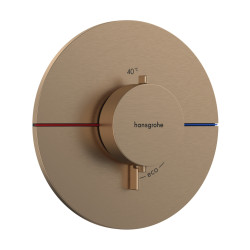 Hansgrohe ShowerSelect Comfort S Bateria termostatyczna, podtynkowa, Brąz Szczotkowany