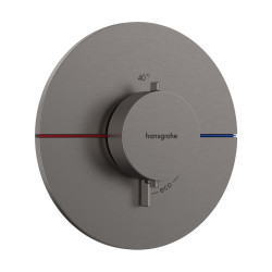 Hansgrohe ShowerSelect Comfort S Bateria termostatyczna, podtynkowa, Czarny Chrom Szczotkowany