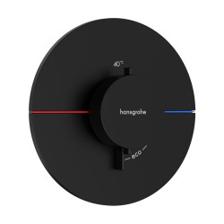 Hansgrohe ShowerSelect Comfort S Bateria termostatyczna, podtynkowa, Czarny Matowy