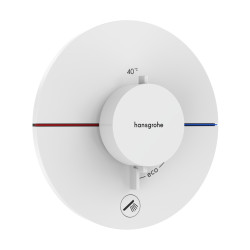 Hansgrohe ShowerSelect Comfort S Bateria termostatyczna do 1 odbiornika z dodatkowym wyjściem, podtynkowa, Biały Matowy