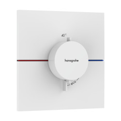 Hansgrohe ShowerSelect Comfort E Bateria termostatyczna, podtynkowa, Biały Matowy