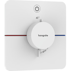 Hansgrohe ShowerSelect Comfort Q Bateria termostatyczna do 1 odbiornika, podtynkowa, Biały Matowy