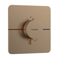 Hansgrohe ShowerSelect Comfort Q Bateria termostatyczna, podtynkowa, Brąz Szczotkowany