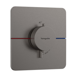 Hansgrohe ShowerSelect Comfort Q Bateria termostatyczna, podtynkowa, Czarny Chrom Szczotkowany