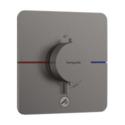 Hansgrohe ShowerSelect Comfort Q Bateria termostatyczna do 1 odb. z dodatkowym wyjściem, podtynkowa, Czarny Chrom Szczotkowany