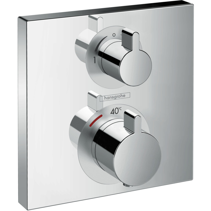 Hansgrohe Ecostat Square Bateria termostatyczna do 2 odbiorników