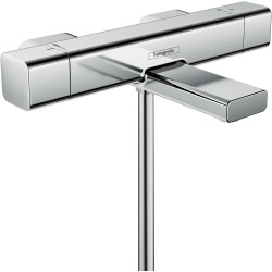 Hansgrohe Ecostat E Bateria wannowa, termostatyczna, natynkowa, Chrom