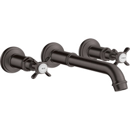 Axor Montreux 3-otworowa bateria umywalkowa z uchwytami