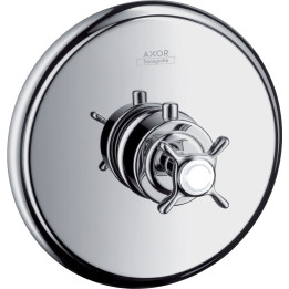 AX Montreux Bateria termostatyczna HighFlow z uchwytem krzyżowym, podtynkowa, Chrom