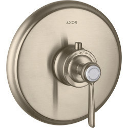 Axor Montreux Bateria termostatyczna HighFlow z uchwytem jednoramiennym, podtynkowa, Nikiel Szczotkowany