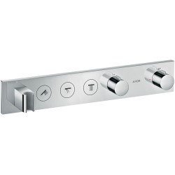 Axor ShowerSolutions Moduł termostatyczny Select 530/90 do 3 odbiorników, podtynkowy, Chrom