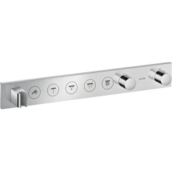 Axor ShowerSolutions Moduł termostatyczny Select 670/90 do 5 odbiorników, podtynkowy, Chrom