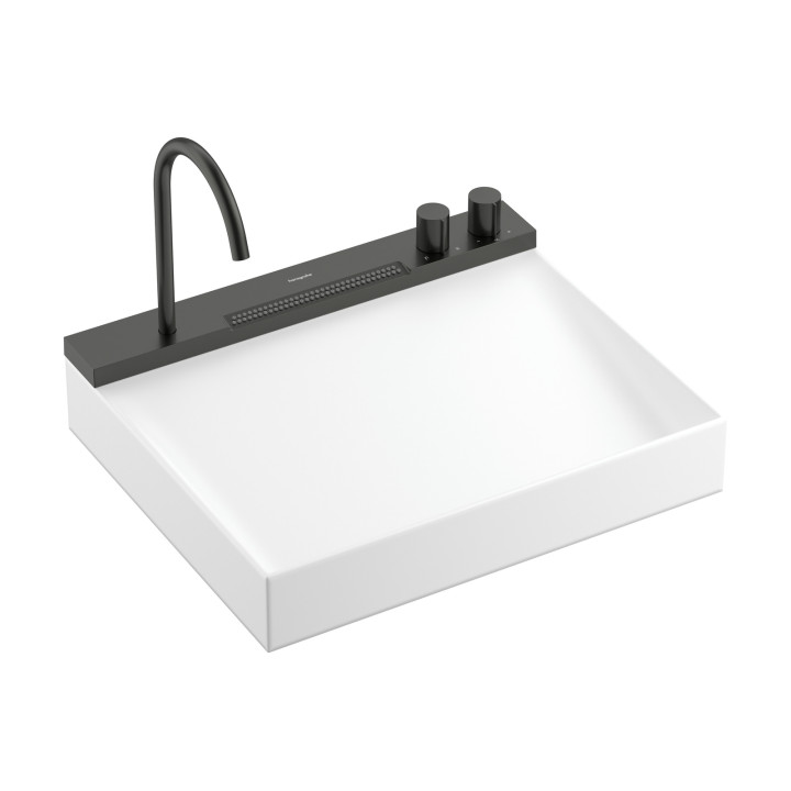 Hansgrohe Avalegra AquaUnit 580/475, Czarny Chrom Szczotkowany