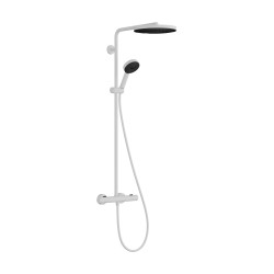 Hansgrohe Pulsify S Puro Komplet prysznicowy 260 1 jet z Ecostat Fine i główką prysznicową 3jet, Biały Matowy