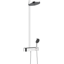 HG Pulsify S Komplet prysznicowy 260 2jet z termostatem ShowerTablet Select 400, Chrom