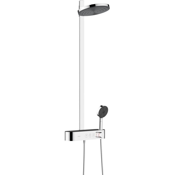 HG Pulsify S Komplet prysznicowy 260 2jet z termostatem ShowerTablet Select 400, Chrom