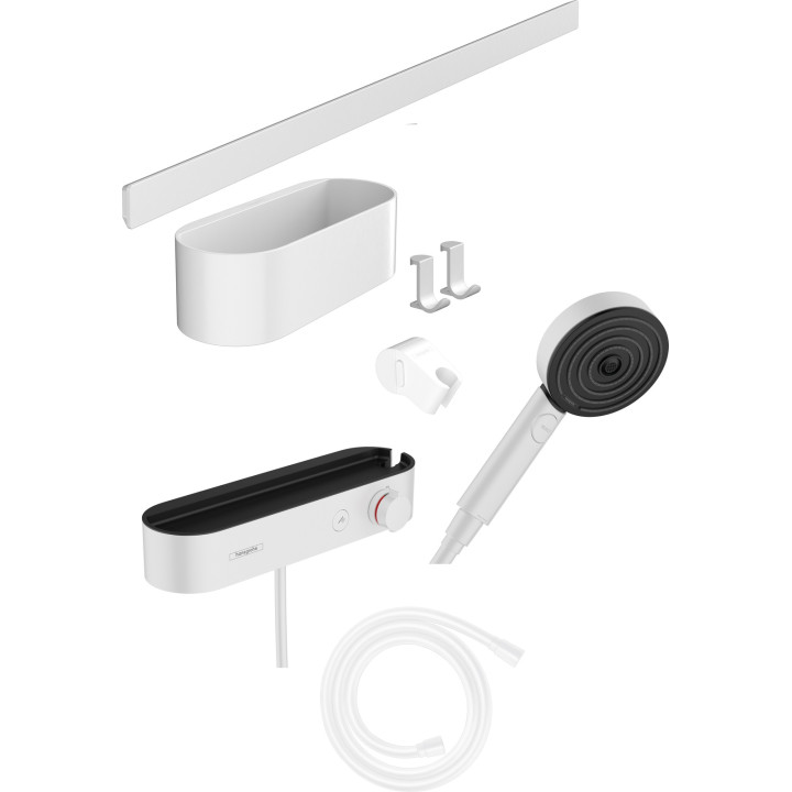 Hansgrohe WallStoris Pakiet gł. prysznicowa 105 3jet Activation