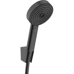 Hansgrohe Pulsify Select S Punktowy zestaw prysznicowy 105 3jet Relaxation EcoSmart z wężem 160 cm, Czarny Matowy