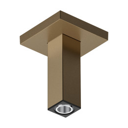 Hansgrohe Przyłącze sufitowe E 10 cm, Brąz Szczotkowany