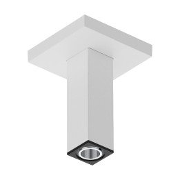 Hansgrohe Przyłącze sufitowe E 10 cm, Biały Matowy