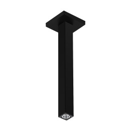 Hansgrohe Przyłącze sufitowe E 30 cm, Czarny Matowy