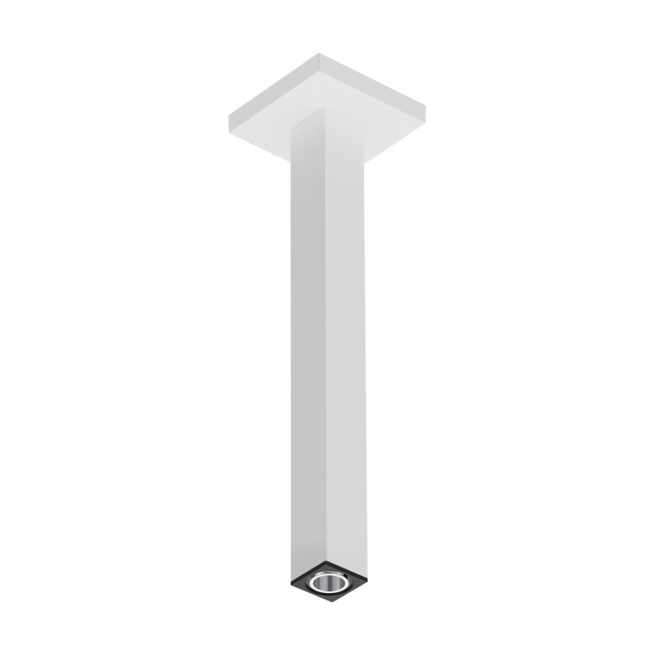 Hansgrohe Przyłącze sufitowe E 30 cm, Biały Matowy