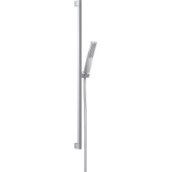 HG Pulsify E Zestaw prysznicowy 100 1jet EcoSmart z drążkiem 90 cm, Chrom