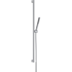 HG Pulsify S Zestaw prysznicowy 100 1jet EcoSmart z drążkiem 90 cm, Chrom