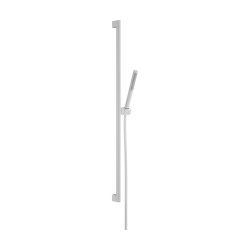 Hansgrohe Pulsify S Zestaw prysznicowy 100 1jet EcoSmart z drążkiem 90 cm, Biały Matowy
