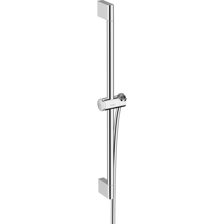 HG Unica Drążek prysznicowy Pulsify S 65 cm z suwakiem PushSlider i wężem prysznicowym Isiflex 160cm, Chrom