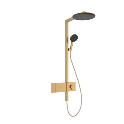 HG Raindance Alive S Komplet prysznicowy 300 1jet z termostatem ShowerSelect Comfort, Brąz Szczotkowany