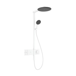 Hansgrohe Raindance Alive S Komplet prysznicowy 300 1jet EcoSmart z termostatem ShowerSelect Comfort, Biały Matowy