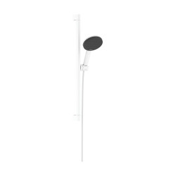 Hansgrohe Raindance Alive Select S Zestaw prysznicowy 125 3jet EcoSmart z drążkiem Unica E Puro 65 cm EasySlide, Biały Matowy