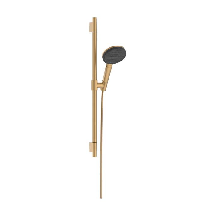 HG Raindance Alive Select S Zestaw prysznicowy 125 3jet EcoSmart z drążkiem Unica S Puro 65 cm, Brąz Szczotkowany