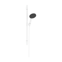 Hansgrohe Raindance Alive Select S Zestaw prysznicowy 125 3jet EcoSmart z drążkiem Unica S Puro 65 cm, Biały Matowy