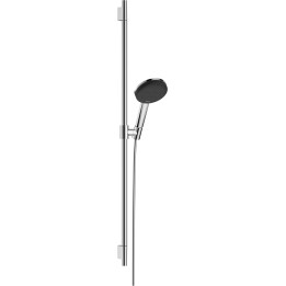 HG Raindance Alive Select S Zestaw prysznicowy 125 3jet EcoSmart z drążkiem Unica S Puro 90 cm, Chrom